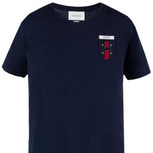 gucci navy shirt